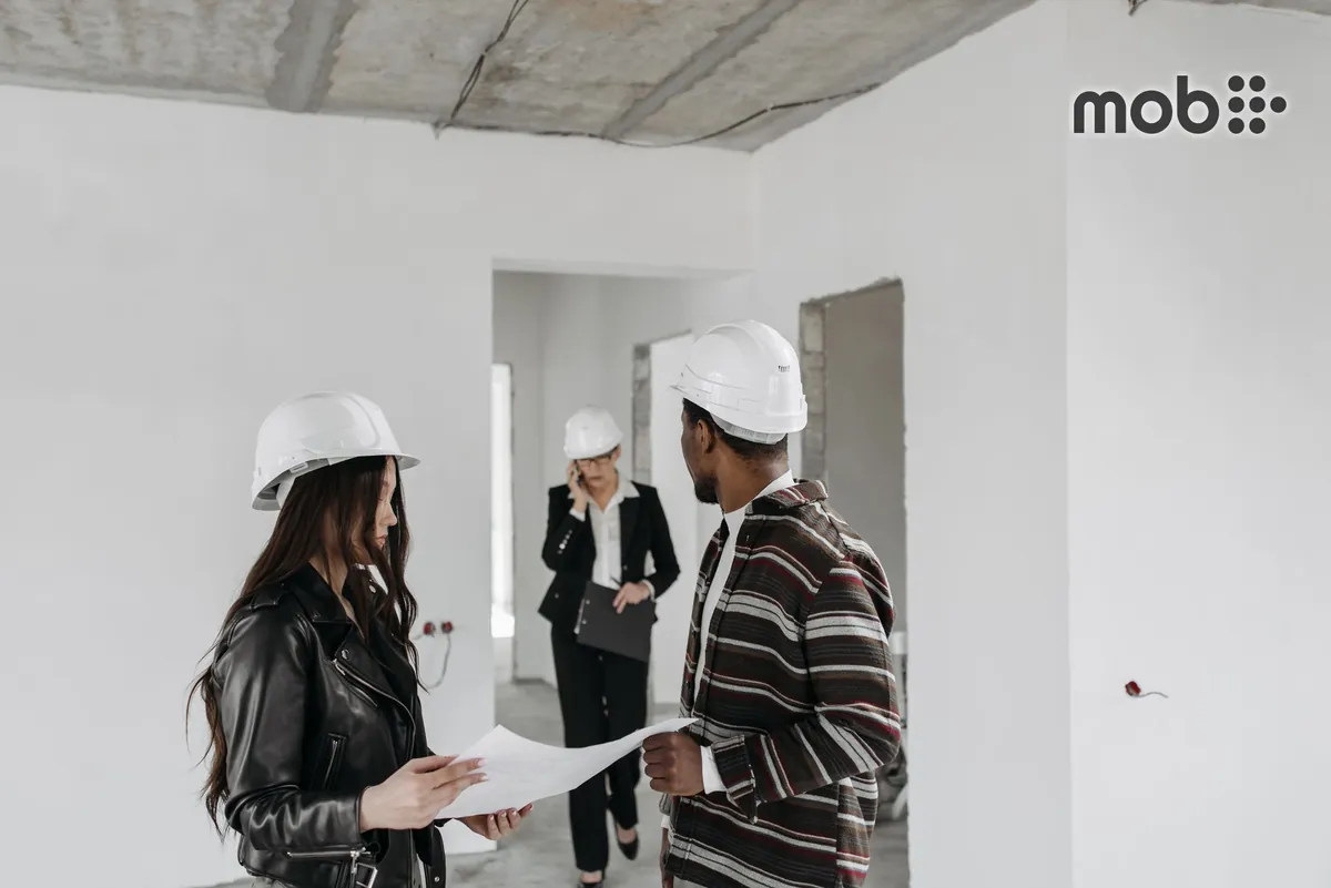 Homeowners architects contractors and developers sourcing construction materials through MOB in Delhi and Mumbai