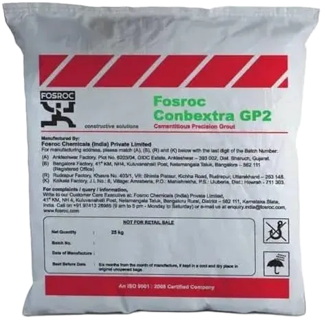 Fosroc Conbextra GP2 Cementitious Precision Grout 25 Kg