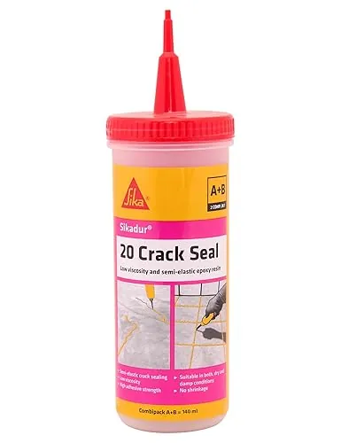 Sika Epoxy Crack Filler Sikadur 20 Crack Seal 140ml (Pack of 12)
