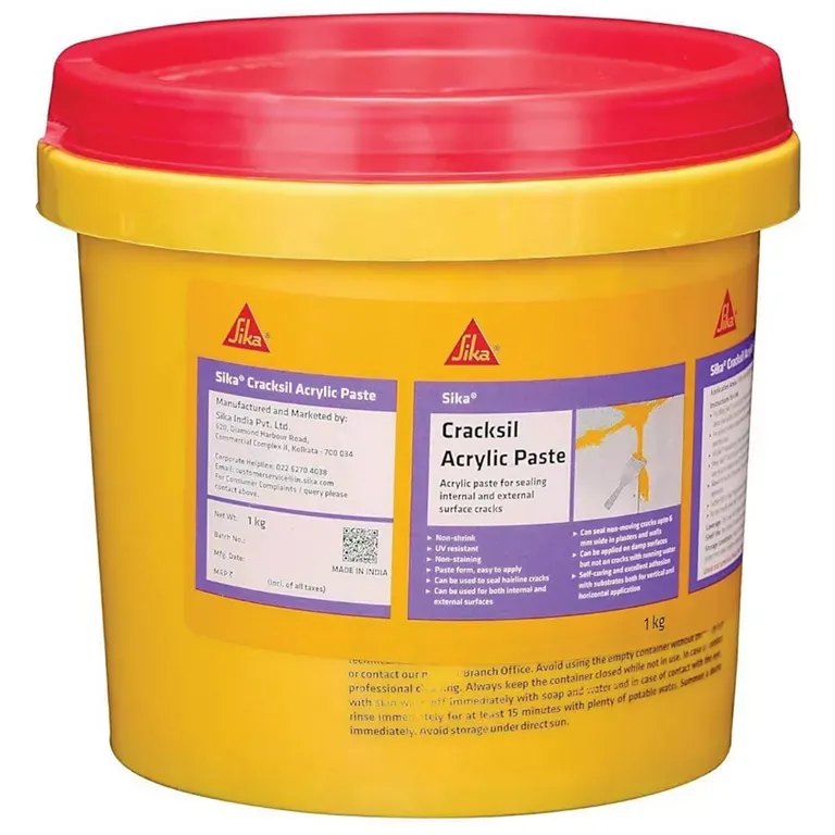 Sika Crack Filler Acrylic Paste 1kg (Pack of 10)
