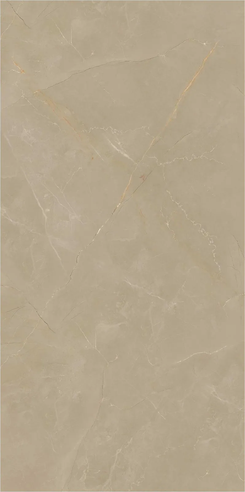 Morbi Tiles (Pengvin) Glossy Series Rossa Natural Dark 600 x 1200 mm (2x4 Feet) Glossy Finish 9 mm Thickness, (3 Tiles/Box and 23.25 Sqft/Box) - image 1