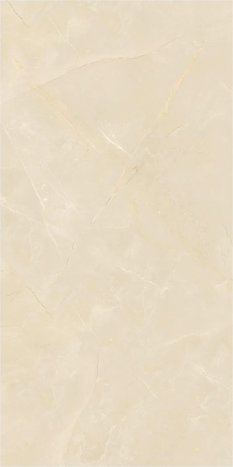 Morbi Tiles (Pengvin) Glossy Series Rossa Natural Light 600 x 1200 mm (2x4 Feet) Glossy Finish 9 mm Thickness, (3 Tiles/Box and 23.25 Sqft/Box)