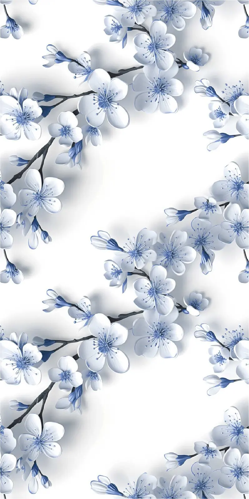 Morbi Tiles (Pengvin) 3D 3D 55 600 x 1200 mm (2x4 Feet) Glossy Finish 9 mm Thickness, (3 Tiles/Box and 23.25 Sqft/Box)