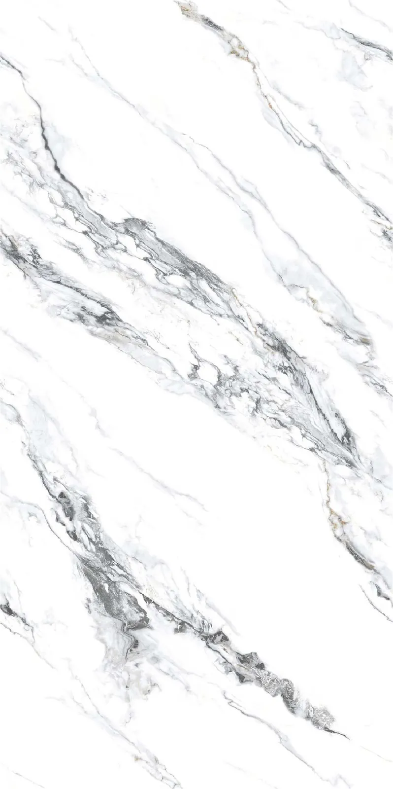 Morbi Tiles (Pengvin) All In One Dusky Statuario 600 x 1200 mm (2x4 Feet) Glossy Finish 9 mm Thickness, (3 Tiles/Box and 23.25 Sqft/Box)