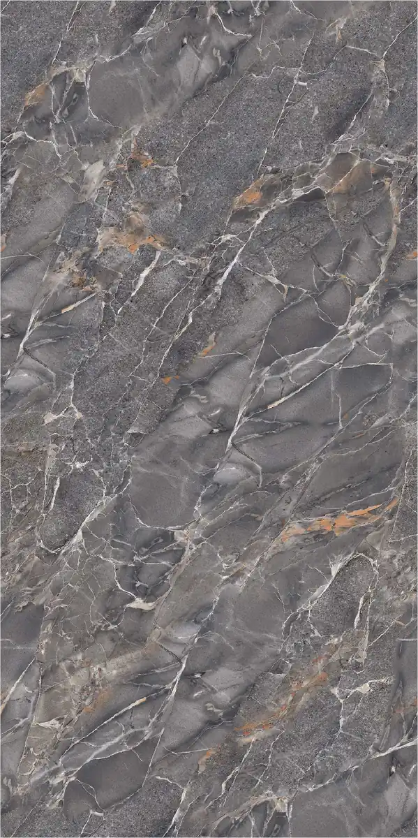 Morbi Tiles (Pengvin) Endless Glossy Caserd Natural 600 x 1200 mm (2x4 Feet) Glossy Finish 9 mm Thickness, (3 Tiles/Box and 23.25 Sqft/Box)