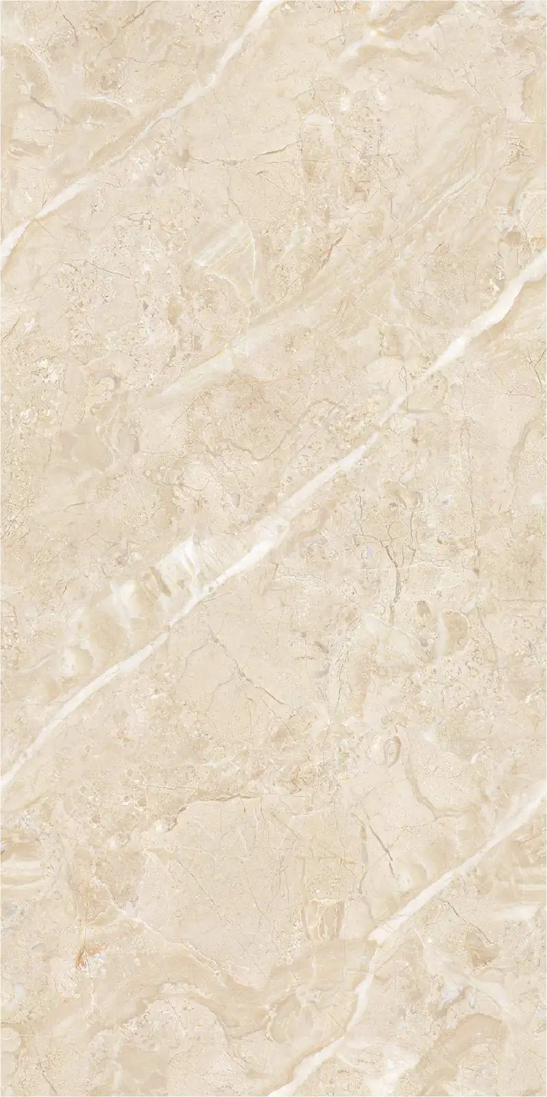 Morbi Tiles (Pengvin) Endless Glossy Gopis Natural 600 x 1200 mm (2x4 Feet) Glossy Finish 9 mm Thickness, (3 Tiles/Box and 23.25 Sqft/Box)