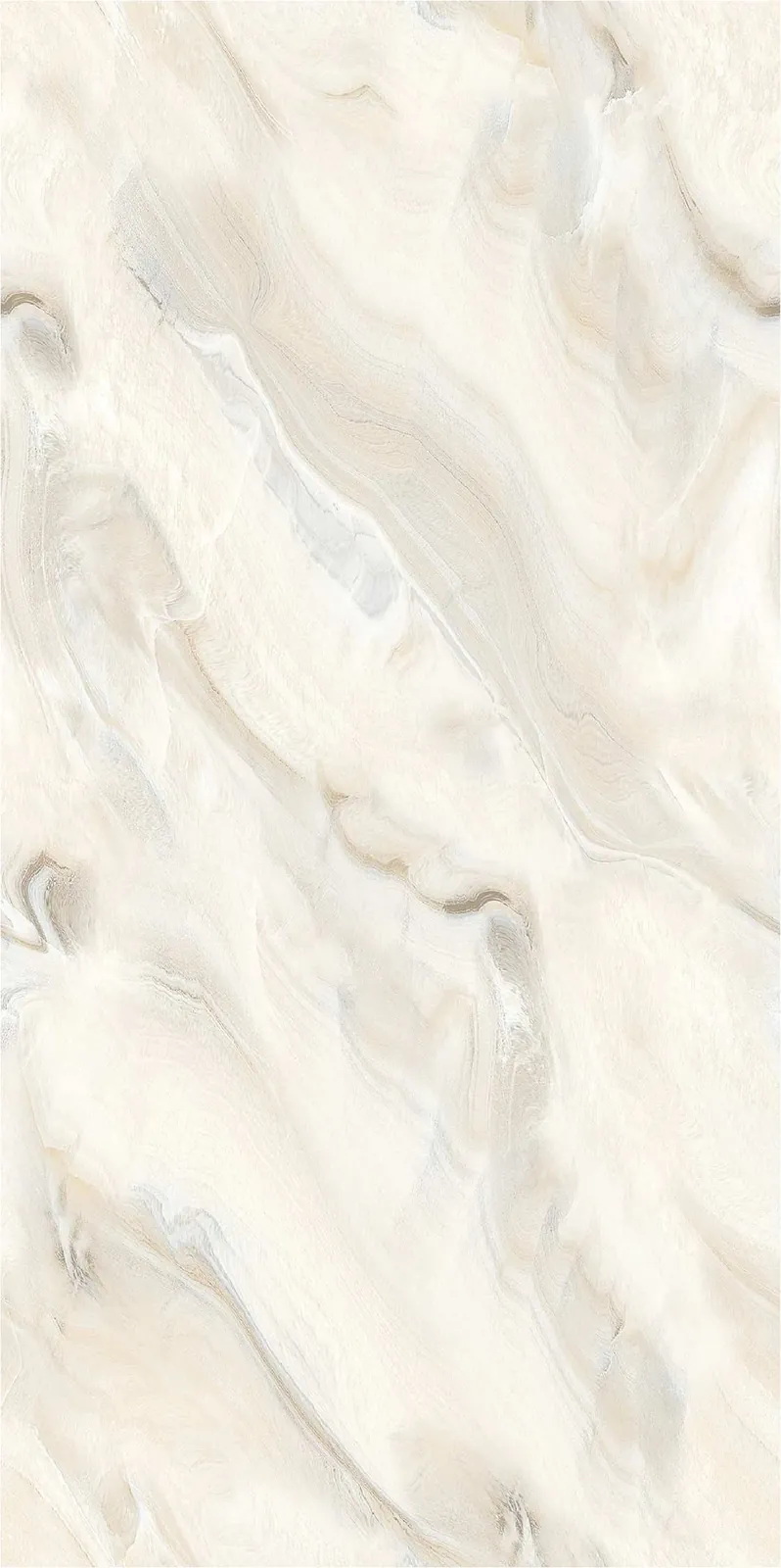 Morbi Tiles (Pengvin) Endless Glossy Magnetic Natural 600 x 1200 mm (2x4 Feet) Glossy Finish 9 mm Thickness, (3 Tiles/Box and 23.25 Sqft/Box)