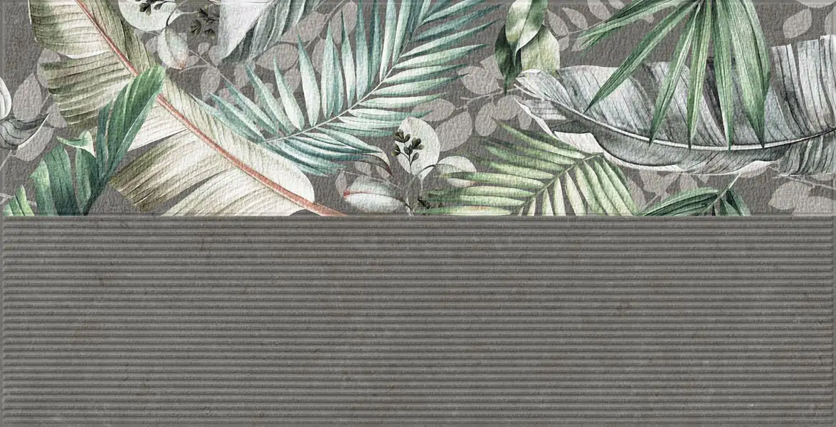 Morbi Tiles (Sparten) Sparten Rainbow Grey Punch 600 x 1200 mm (2x4 Feet) Matt Finish 9 mm Thickness, (2 Tiles/Box and 15.5 Sqft/Box) - image 1
