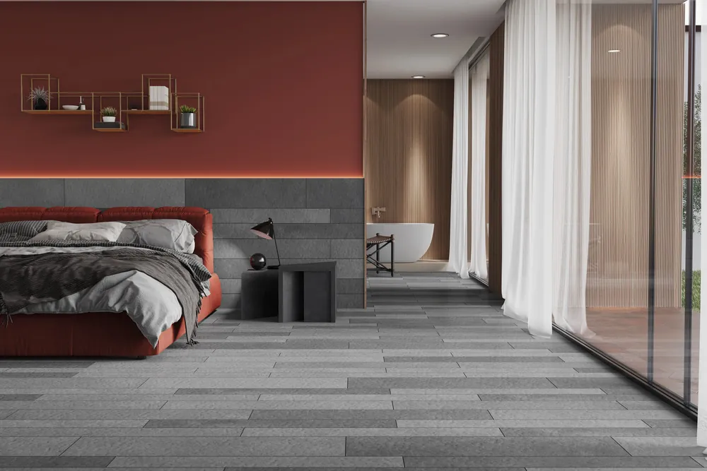 Morbi Tiles (Sparten) Sparten Cotto Grey 600 x 1200 mm (2x4 Feet) Matt Finish 9 mm Thickness, (2 Tiles/Box and 15.5 Sqft/Box) - image 5