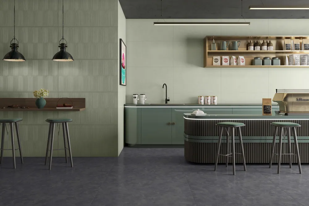 Morbi Tiles (Sparten) Sparten Chromatic Seafoam 600 x 1200 mm (2x4 Feet) Matt Finish 9 mm Thickness, (2 Tiles/Box and 15.5 Sqft/Box) - image 4