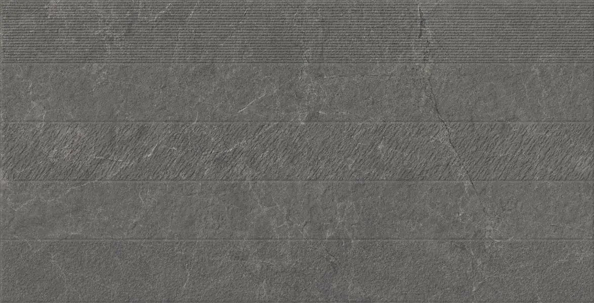 Morbi Tiles (Sparten) Sparten Storm Nero Punch 600 x 1200 mm (2x4 Feet) Matt Finish 9 mm Thickness, (2 Tiles/Box and 15.5 Sqft/Box) - image 4