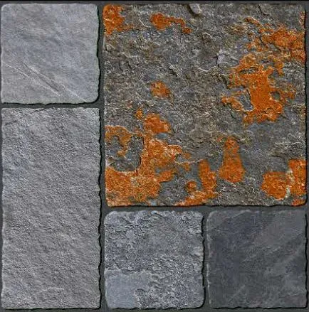 Morbi Tiles (Proven) Outdoor Floor Tile 3701 400 x 400 mm (16x16 Inch) Textured Finish 12 mm Thickness, (5 Tiles/Box and 8.88 Sqft/Box) - image 1