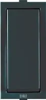 ANCHOR Roma Black, 10 AX, 1 Way Switch 21011MB
