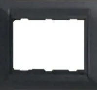 Anchor by Panasonic Roma Tresa 1-Module Plate with Frame, Matt Black, Code: 30216MB