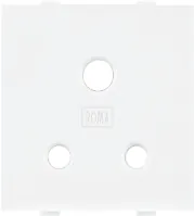 Anchor by Panasonic Roma 6A 3-Pin Modular Socket with ISI Marking, White, Code: 21102