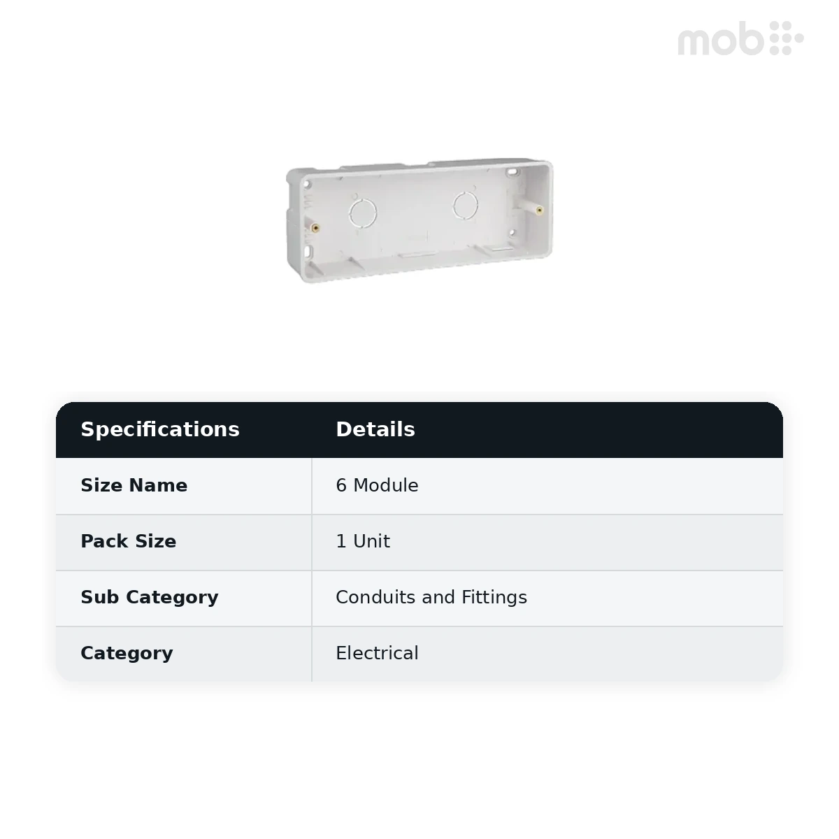 ANCHOR 6M Surface plastic box - image 3