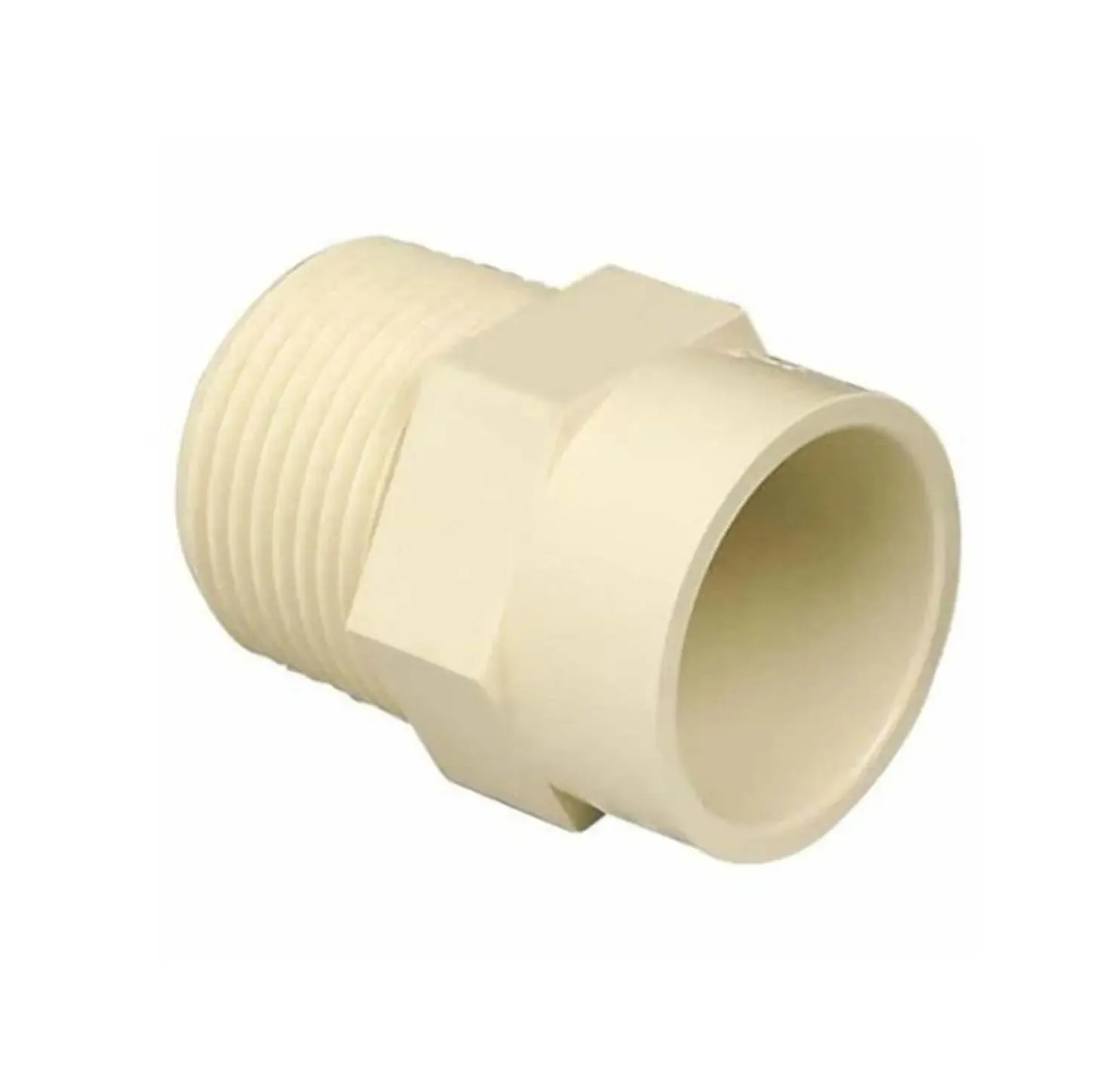 Ashirvad CPVC Fitting ¾ x ½ Inch (2.0 x 1.5 Cm) Reducing Male Adapter Plastic Threaded - MAPT 70000522