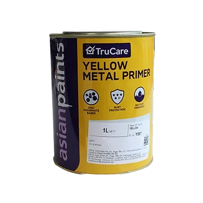 Asian Paints TruCare Metal Primer Yellow 20 Liters