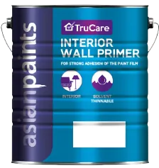 Asian Paints TruCare Interior Wall Primer - Solvent Thinnable 20 Liters