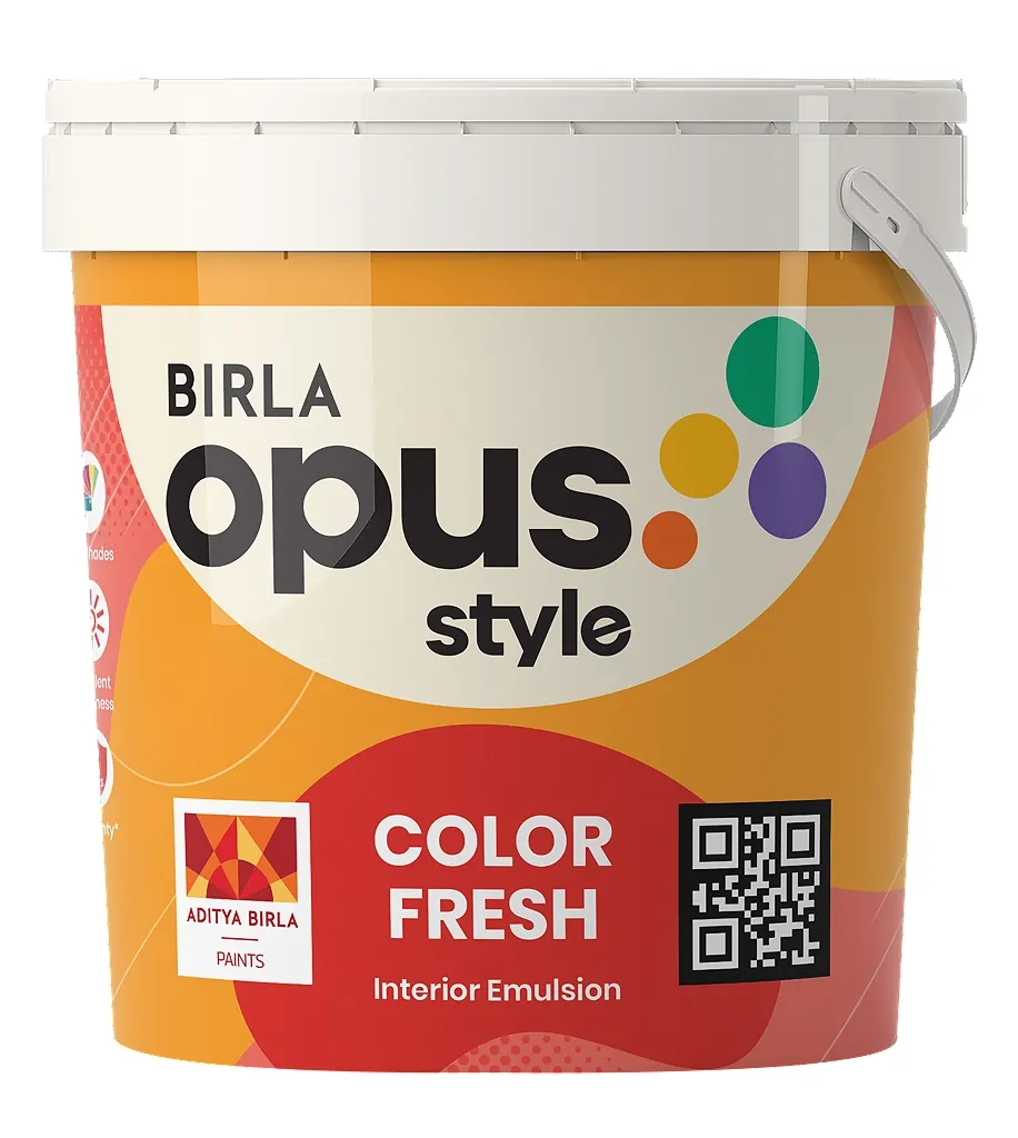 Birla Opus interior Economy Style color fresh Tintable White (9913) 10 Liters