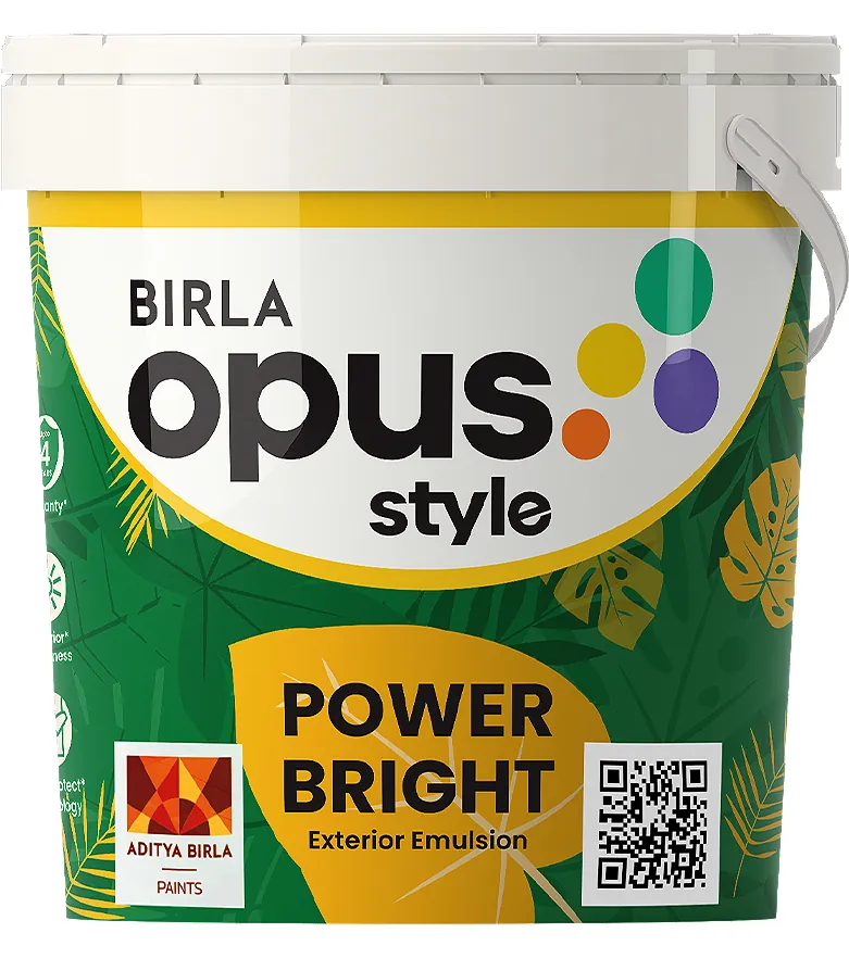 Birla Opus Exterior Economy Style Power Bright White (9900) 10L