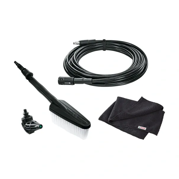 Bosch Home and Garden Car Pressure Washer Cleaning Kit with 6 m Hose, F016800572