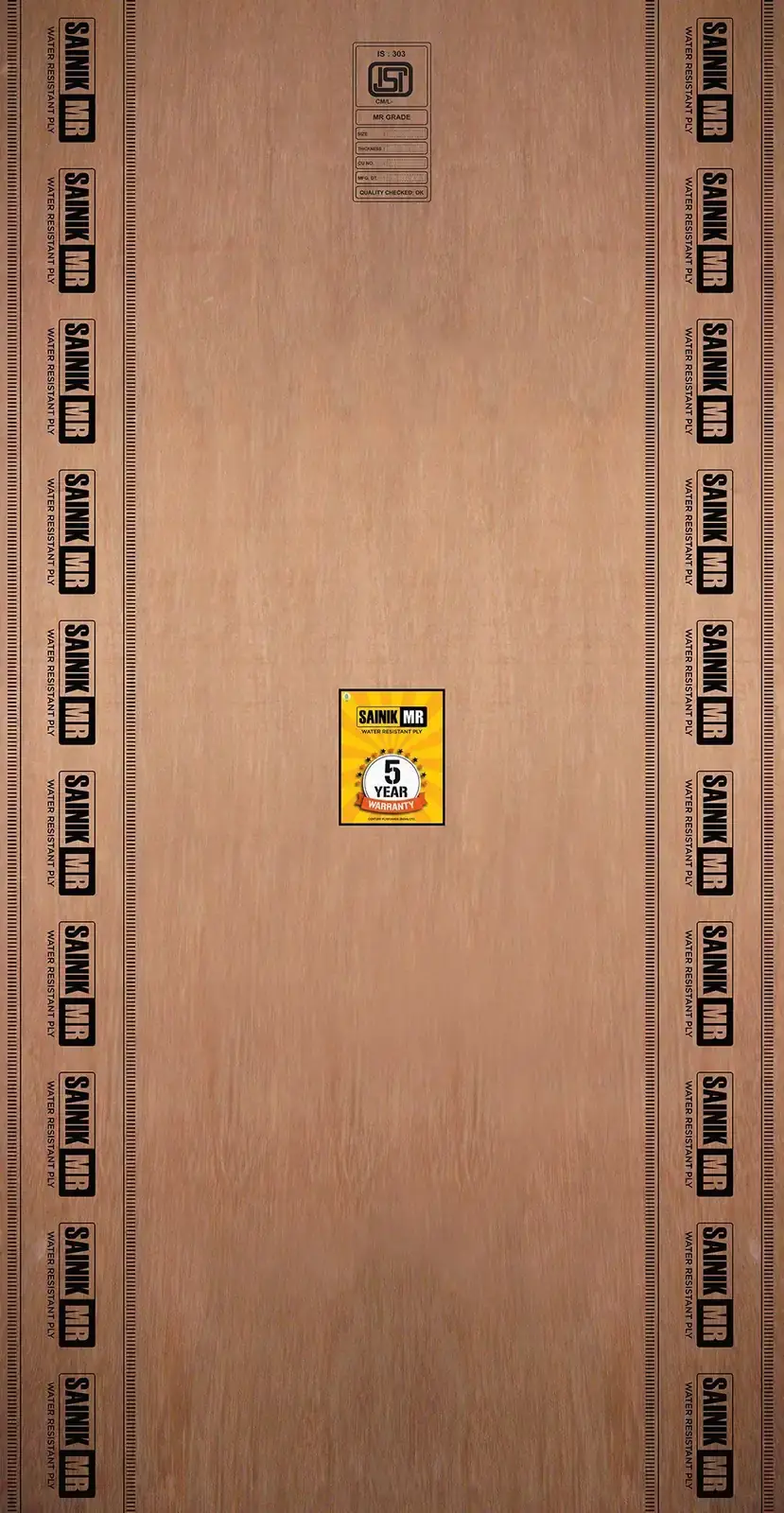 Century Sainik MR Plywood Thickness: 6mm Size: 8x4 Feet 5 Years warranty