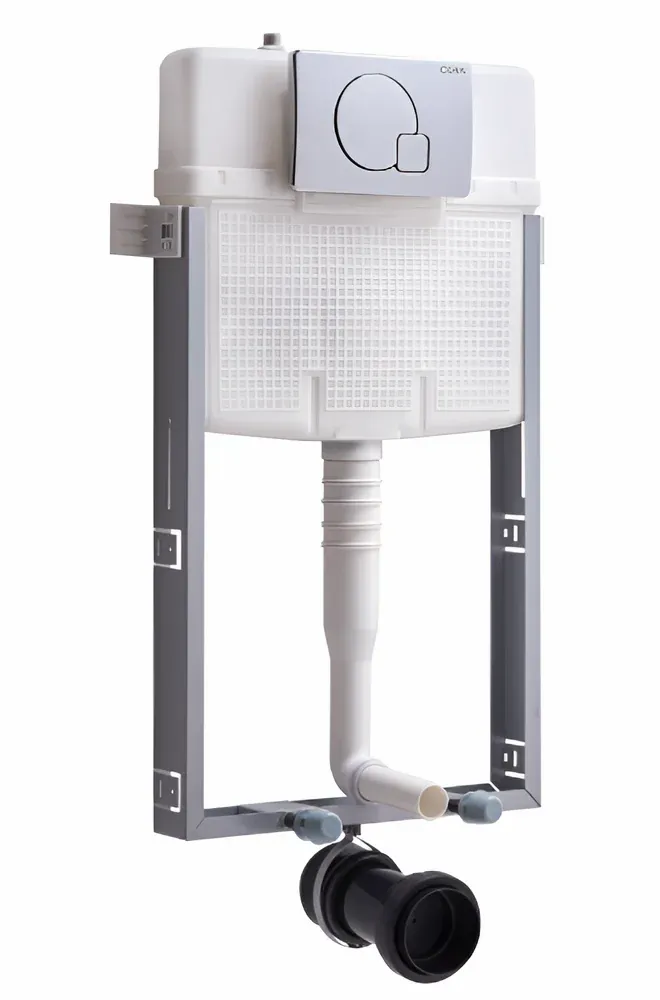 Cera Chevron Concealed Cistern Set with Half Frame (Without Knob) B1110113