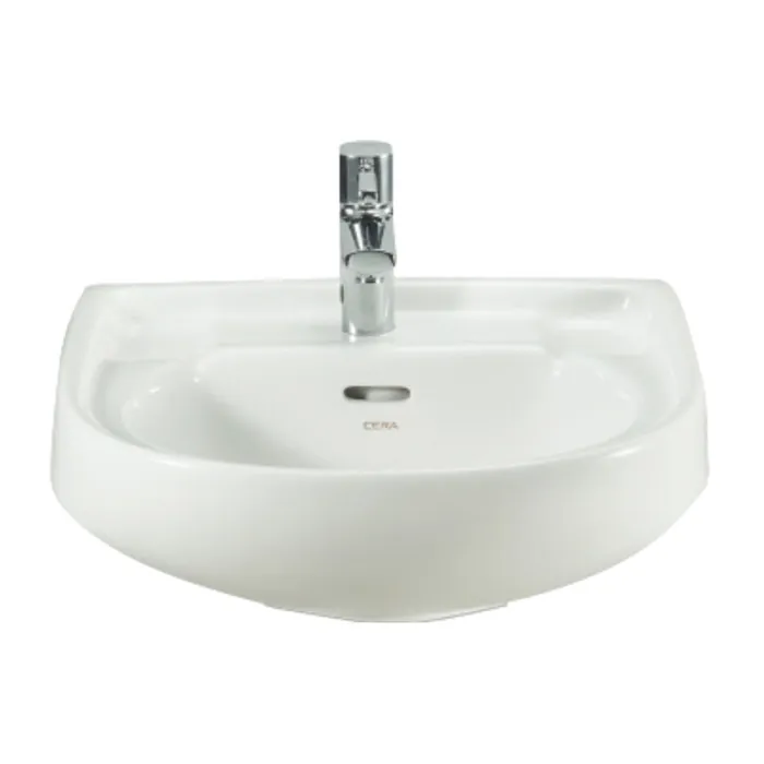 Cera Counsel Wall-Hung Wash Basin - Basin Only, Snow White, 510 x 400 x 225 mm, Code: S2040101