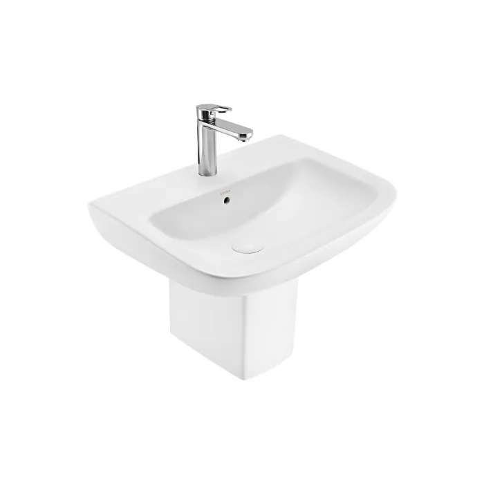 Cera Calvis Wall-Hung Wash Basin - Basin Only, Snow White, 570 x 430 x 180 mm, Code: S2040210