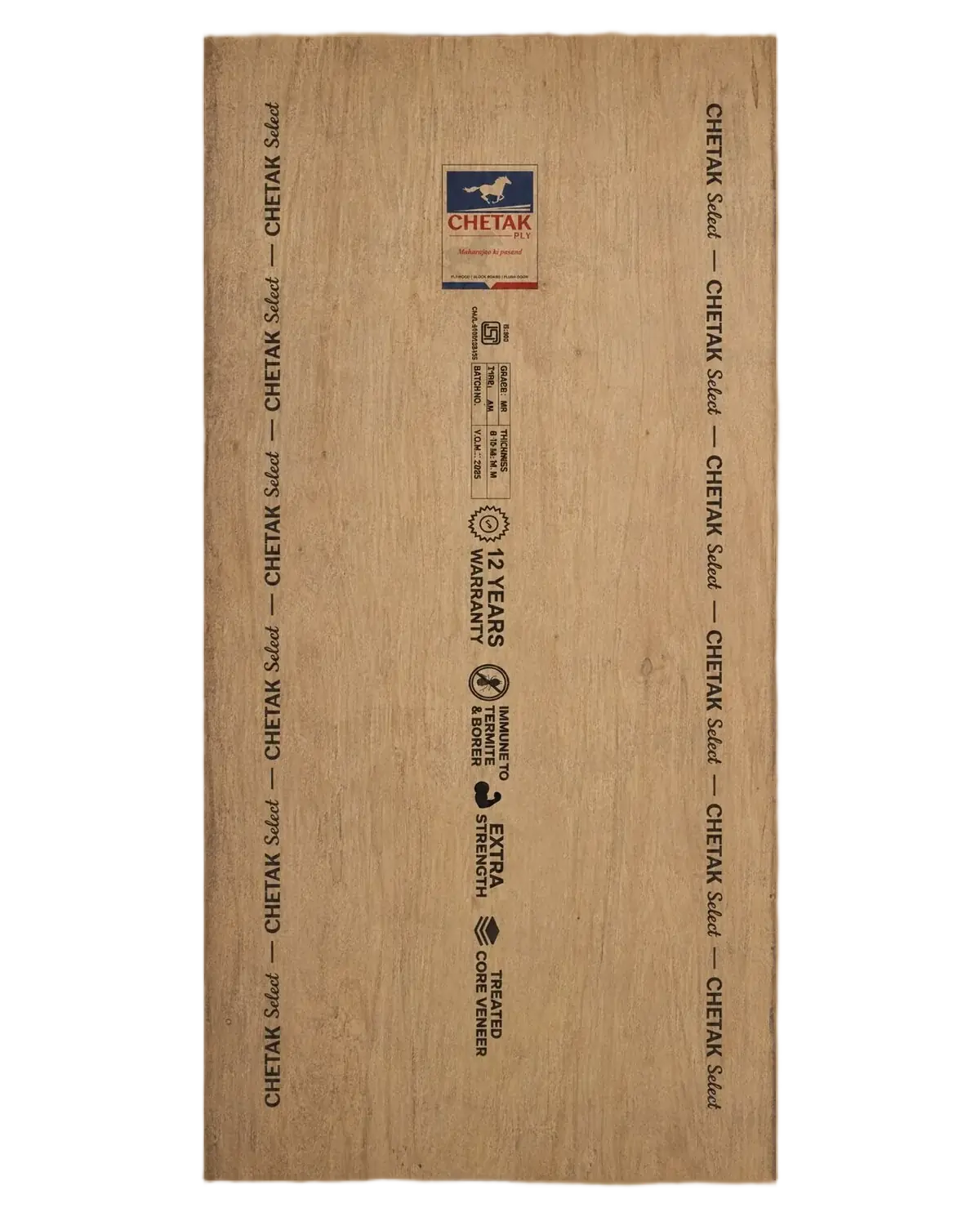 Chetak Select Semi Marine Plywood Thickness: 6mm Size: 8x4 Feet