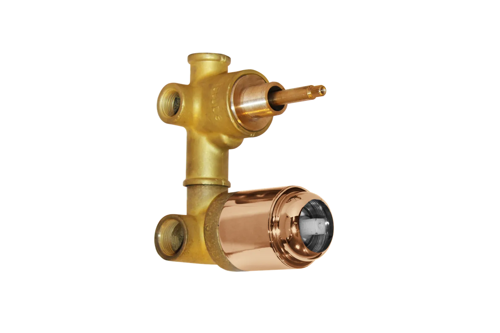 Eauset Concealed Diverter Body for 2 Inlet 3 Outlet Rose Gold Code: CCD215RG