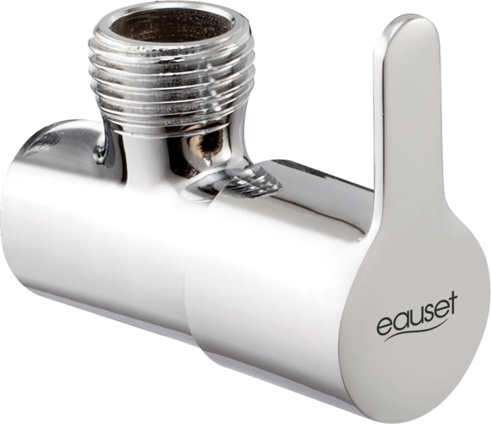 Eauset Rio Angular Stop Cock without Wall Flange Chrome Code: CCN307