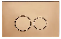 Eauset Flush Control Plate Dual Flush Round Button Rose Gold Code: CP1001MRG
