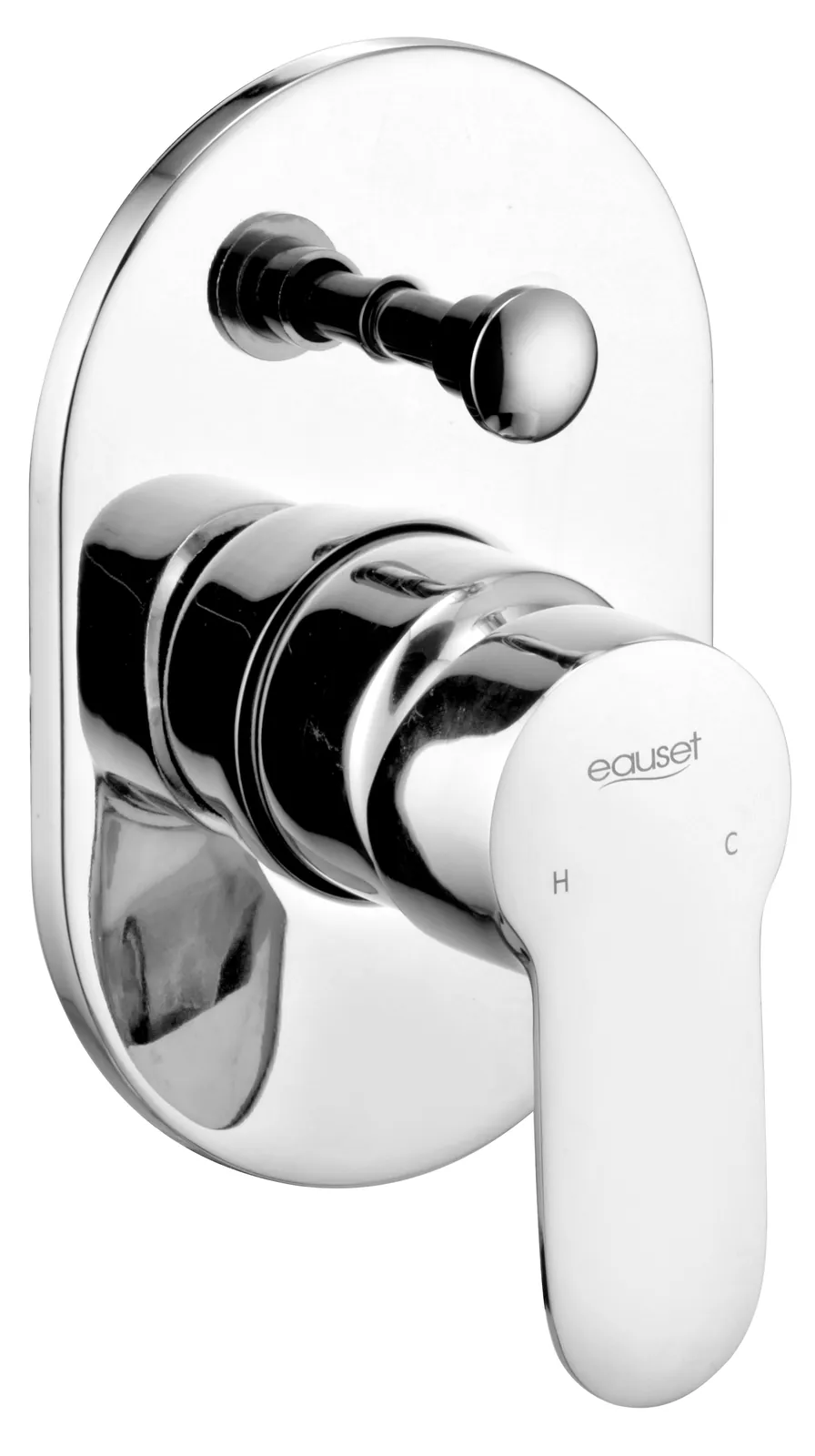 Eauset Fuji Concealed Diverter (Upper Trim + Handle) Chrome Code: FFU111
