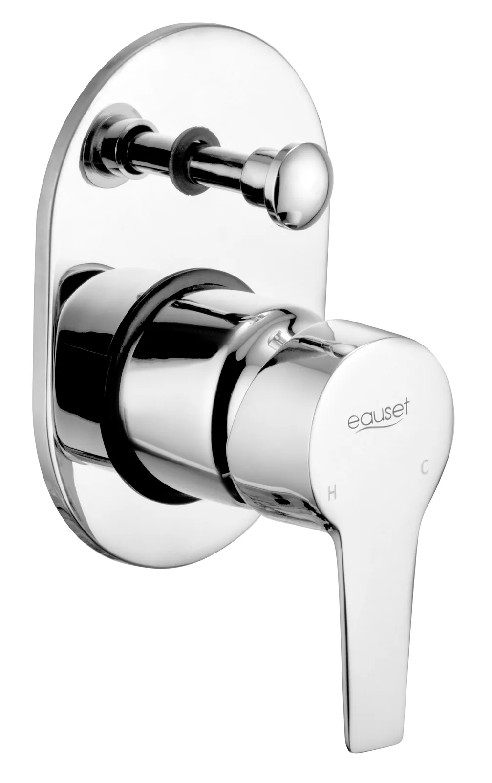 Eauset Montana Wall Mounted Basin Mixer (Upper Trim + Handle) Chrome Code: FMT111