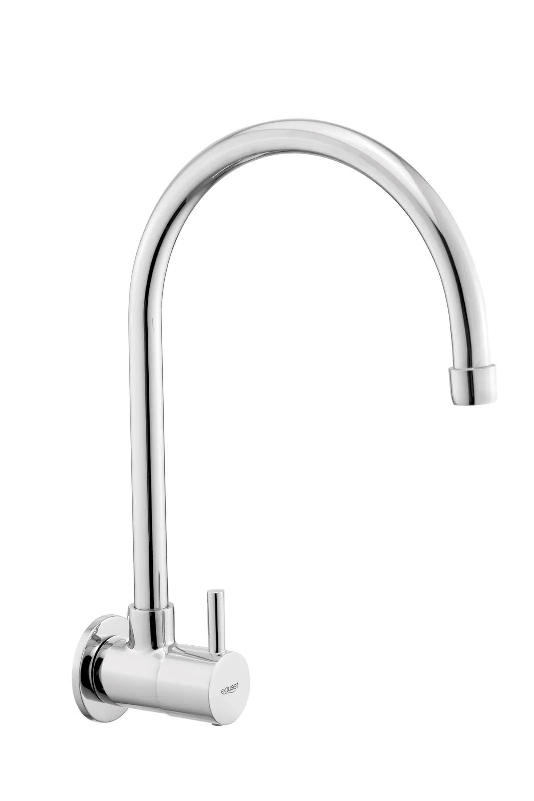 Eauset Orne Sink Cock with Swinging Spout - Wall Mounted Chrome Code: FOR062