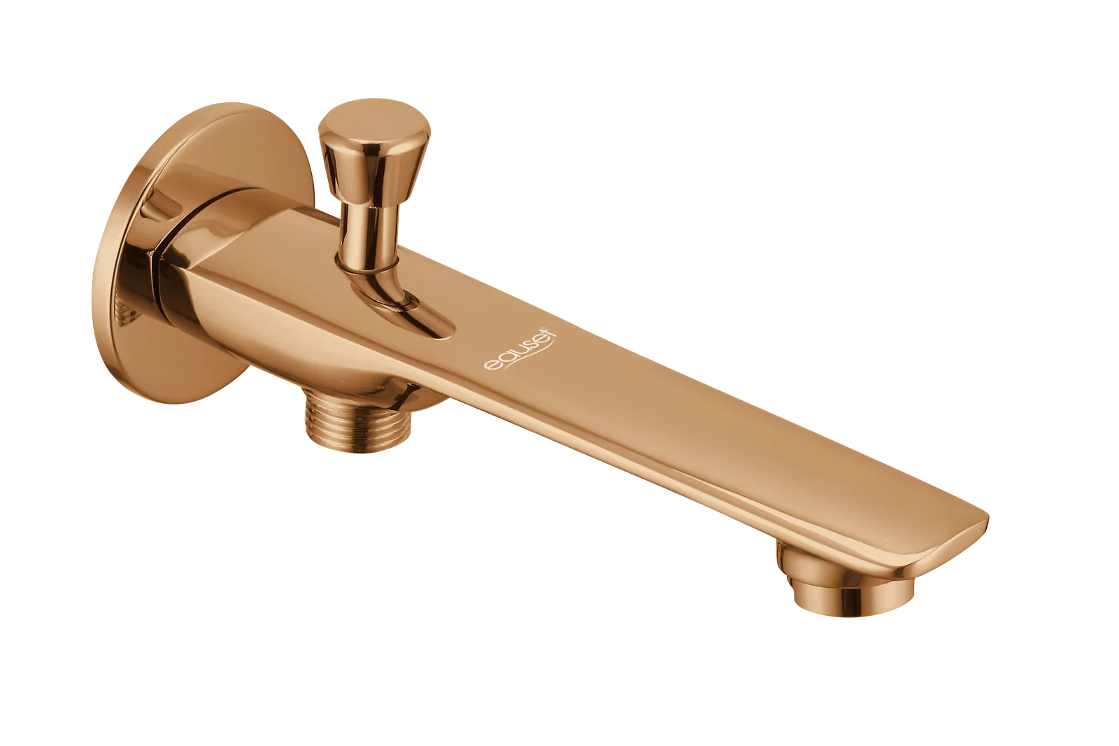 Eauset Otra Wall Spout with Provision for Hand Shower with Wall Flange Rose Gold Code: FOT142RG
