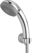 Eauset Single Mode 75mm Dia with Hose & Hook Chrome Code: SHR504
