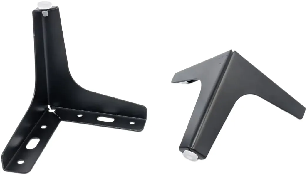 Ebco Hardware Sofa leg 1 Black Color 120x120x100x1.8mm code: SL1-10-BL