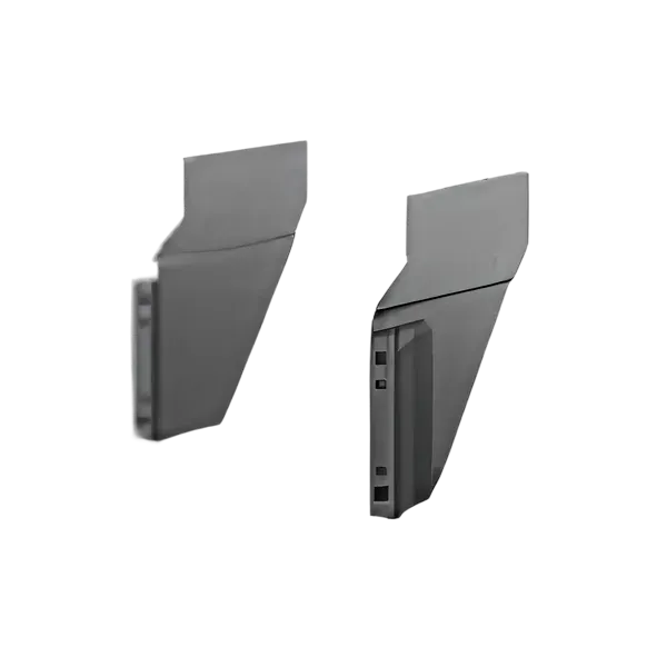 Ebco Livsmart Fascia Bracket for Pull-Out Waste Bin 4, for POWB4-40-AT shutter mounting, anthracite finish, Code: POWB4-40-FB-AT