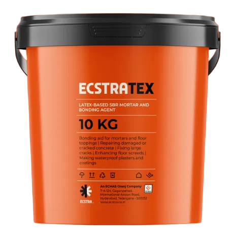 Ecstra TEX Latex-Based SBR Mortar and Bonding Agent 10 kg