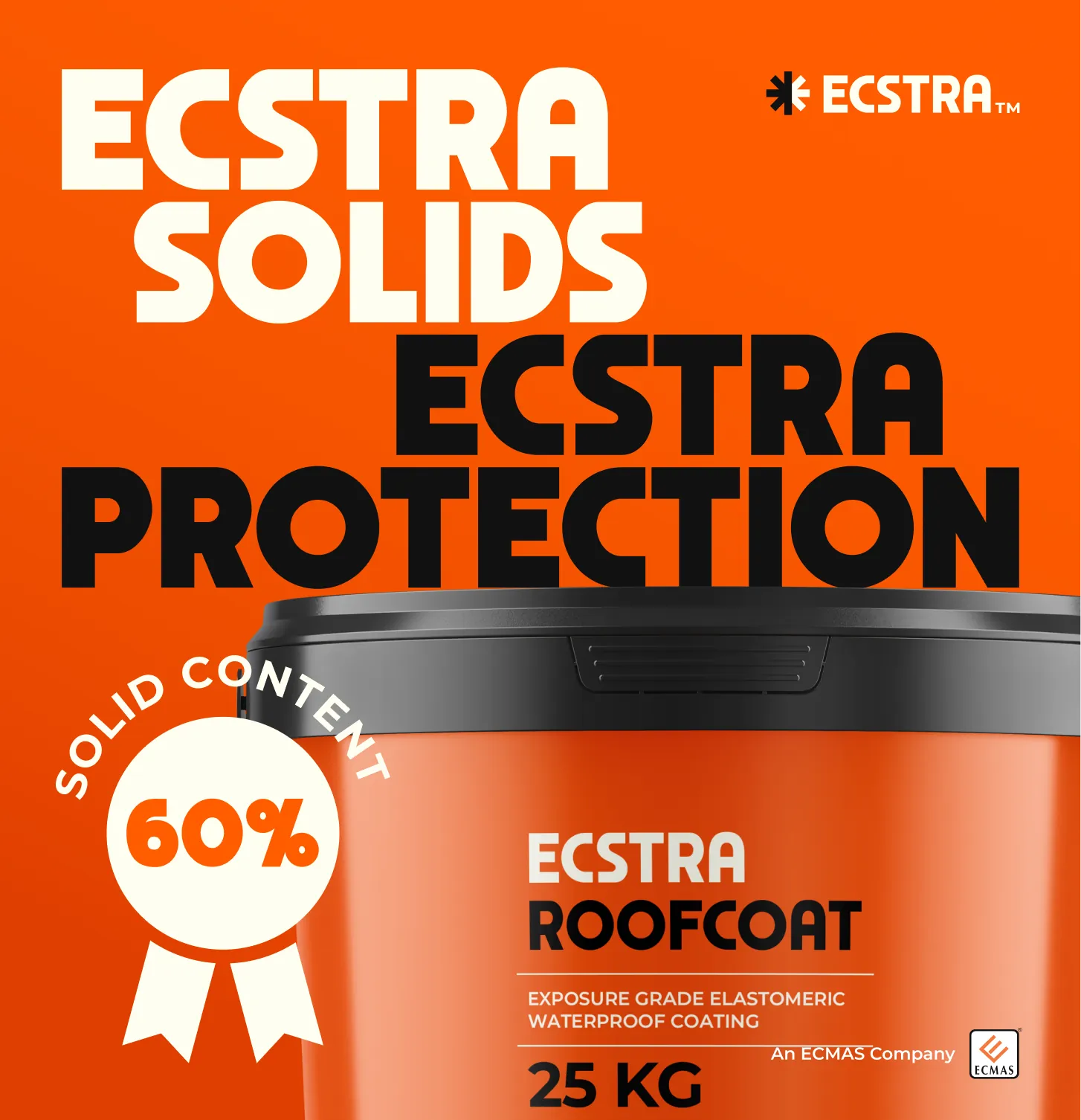 Ecstra ROOFCOAT Exposure Grade Elastomeric Waterproof Coating 14 kg - image 2