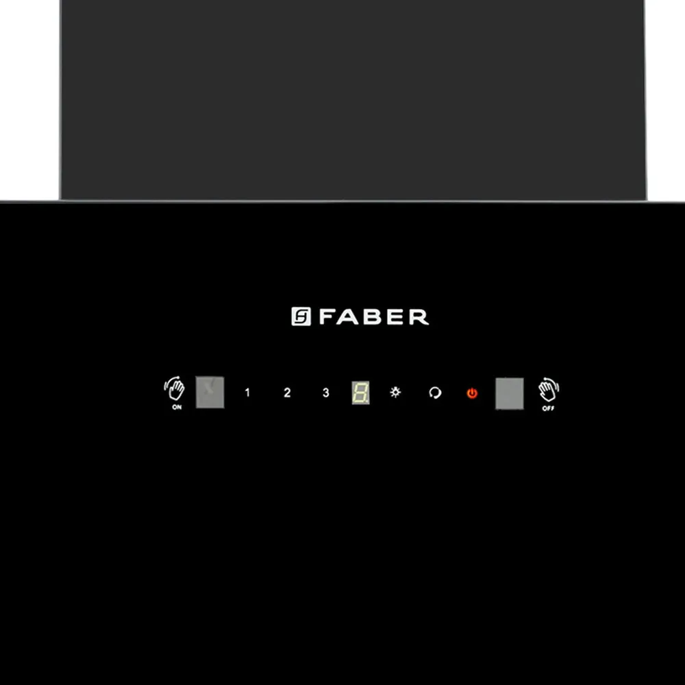 Faber Mojito 60 cm Kitchen Chimney Black - image 3