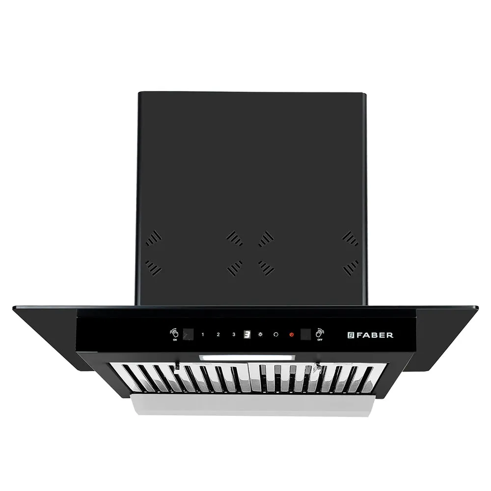 Faber Cosmos 3D 60 cm Kitchen Chimney Black - image 3