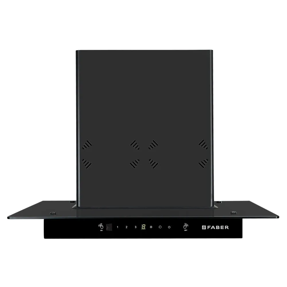Faber Cosmos 3D 60 cm Kitchen Chimney Black