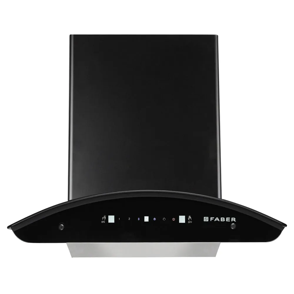 Faber Magnus 60 cm Kitchen Chimney Black