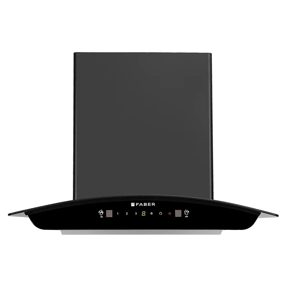 Faber Sunny Rc 60 cm Kitchen Chimney Black