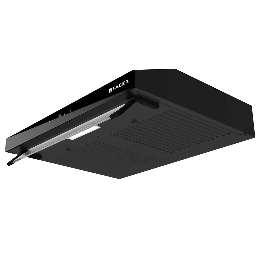 Faber Ruby 60 cm Kitchen Chimney Black
