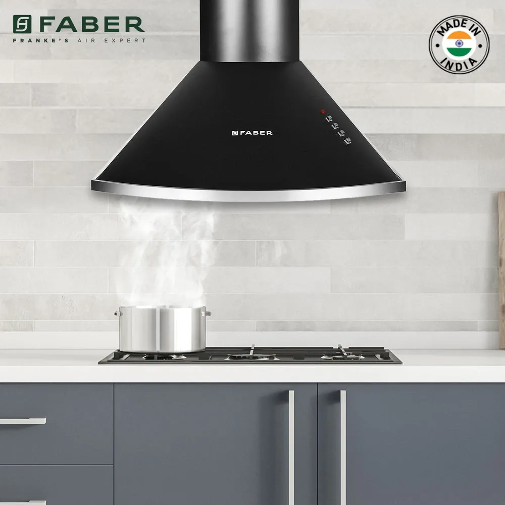 Faber Class Pro 60 cm Kitchen Chimney Black - image 2